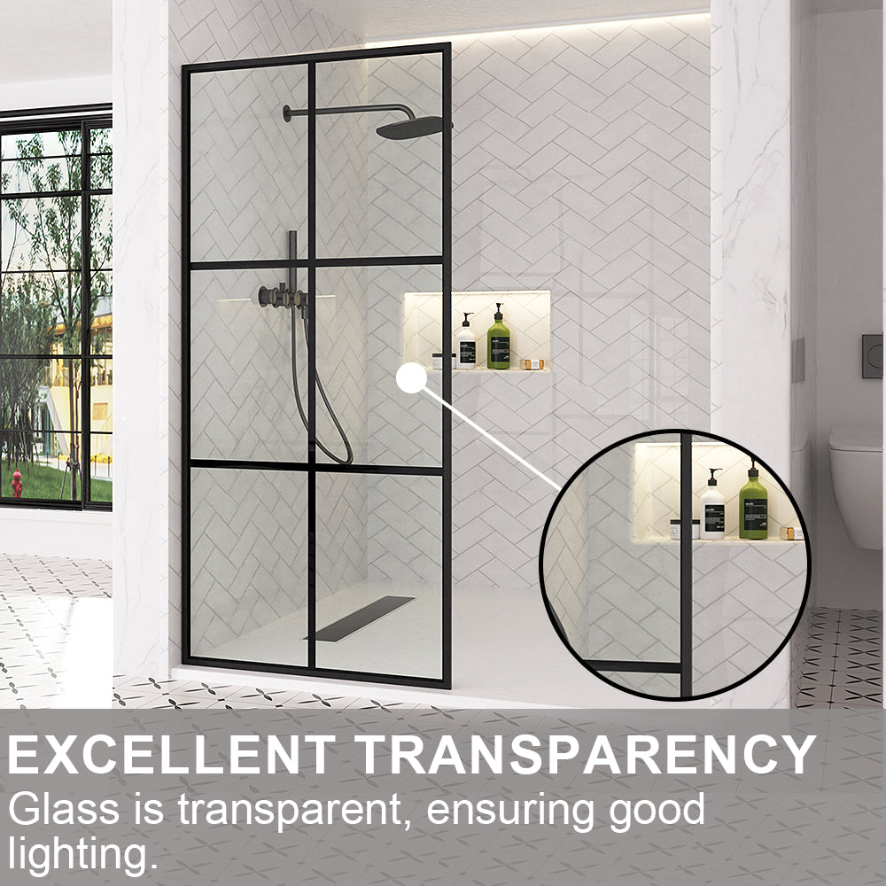 #Glass Finish_Grid Pattern Tempered Glass