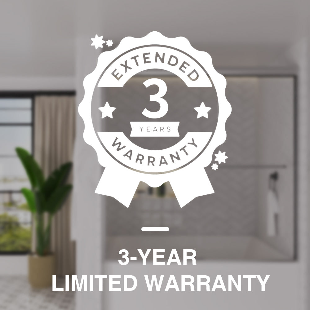 Shine 60 in. W x 56 in. H Semi-Frameless Sliding Tub Door with 1/4 in. Clear Tempered Glass