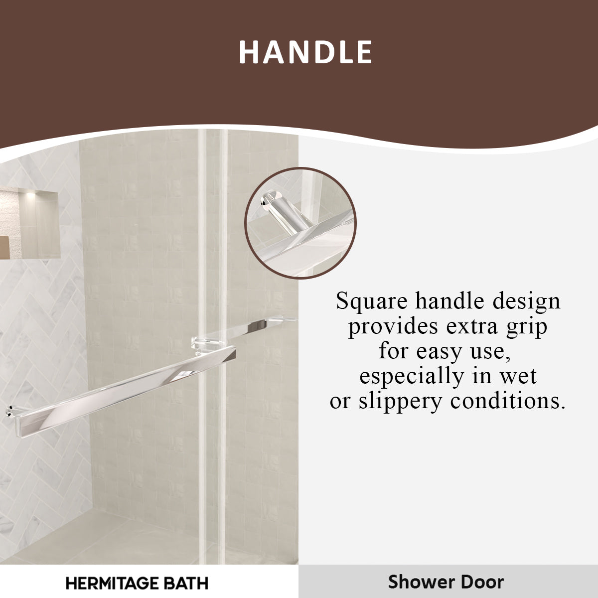 S 60 in. W x 72 in. H Sliding Semi-Frameless Shower Door in Matte Black Finish with Clear Glass