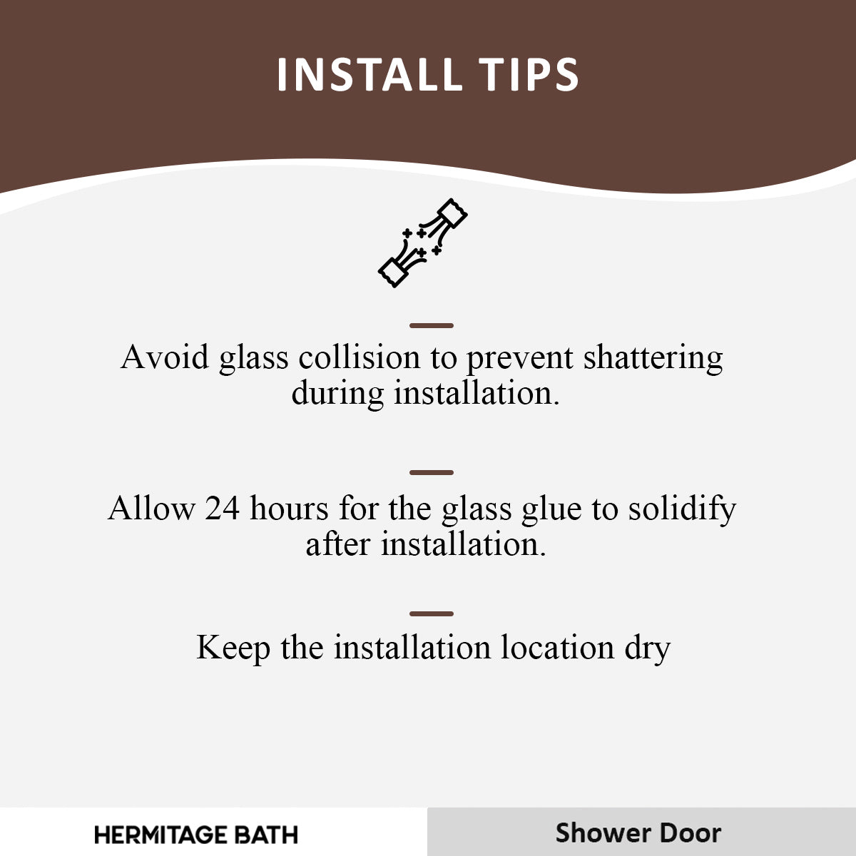 S 60 in. W x 72 in. H Sliding Semi-Frameless Shower Door in Matte Black Finish with Clear Glass