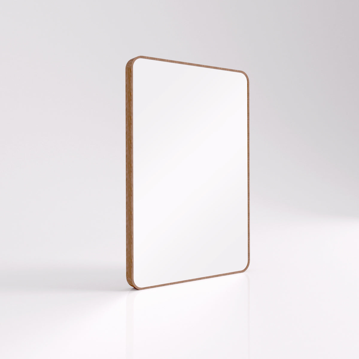 S Cosy 24 in. W x 36 in. H Rectangular Framed Wall Bathroom Vanity Mirror in Wood Grain