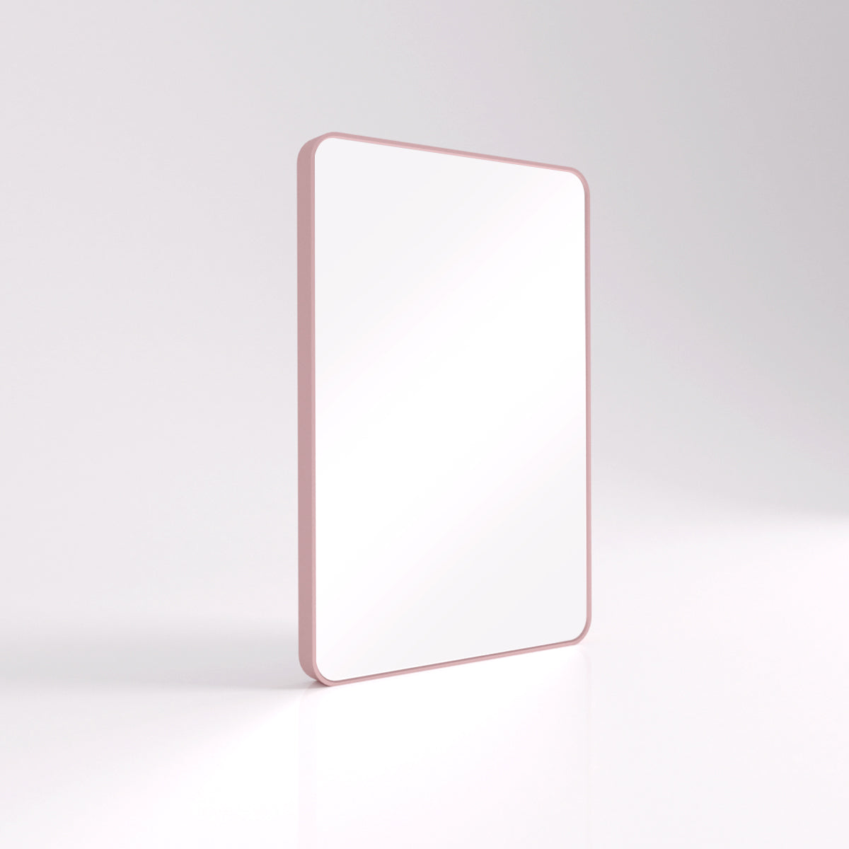 S Cosy 24 in. W x 36 in. H Rectangular Framed Wall Bathroom Vanity Mirror in Rose Gold